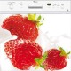 Sticker déco lave vaisselle fraises réf 34v 60x60 cm 