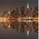Sticker autocollant pour lave vaisselle déco New York 60 x 60 cm. 