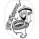 Sticker abattant wc rigolo