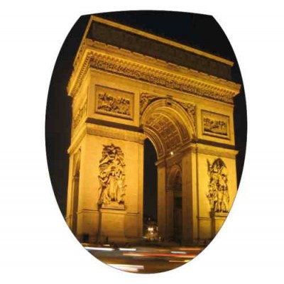 Sticker abattant wc Arc de triomphe