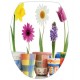 Sticker abattant wc fleurs