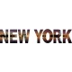 Sticker Géant panoramique New York réf 2365  50x250 cm 
