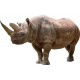 Sticker rhinocéros réf R0R 85x125 cm 