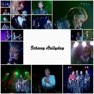 Stickers Johnny Halliday compo photo 