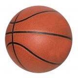 Sticker trompe l'oeil ballon de basket 37x37cm 