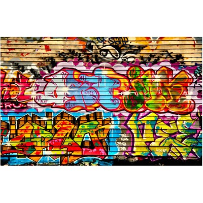 Sticker autocollant décoration Tag Graffiti garage