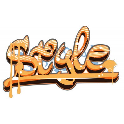 Sticker Tag Graffiti Style 