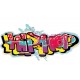 Sticker Tag Graffiti hip hop relief 