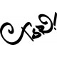 Sticker Tag Graffiti CRSR9 