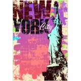 Sticker New york City 190x130 cm