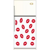 Sticker déco frigidaire Lèvres 60x90 cm