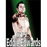 Sticker catcheur Eddie Edwards 120x90 cm.